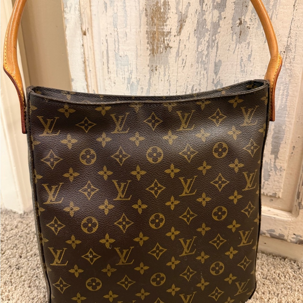 Louis Vuitton Brown Monogram Shoulder Bag